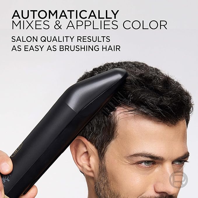 L'Oreal Paris Colorsonic Permanent Hair Dye Coloring Device for Root Touch Up All Over Color and Gray Coverage Mistake-Free Application (Hair Color Cartridge Sold Separately)