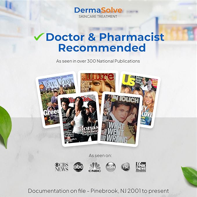 DermaSolve Scalp Psoriasis &amp Dandruff free Medicated Shampoo with Conditioner Ultimate Seborrheic Dermatitis Treatment for Itchy Flakey Scalp Soothing &amp Moisturizing Relief