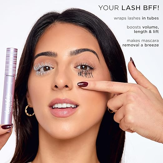 tarte tartelette tubing lash primer ? Conditioning Mascara Base for Longer Full Sizeer Volumized &amp Moisturized Lashes Infused with Hyaluronic Acid Non-Toxic Vegan &amp Cruelty Free
