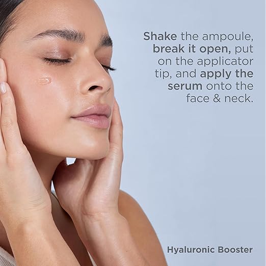 Isdinceutics Intensive Hyaluronic Acid and Peptide Booster - Facial Serum in Ampoules 0.06 FL OZ x 10 ampoules