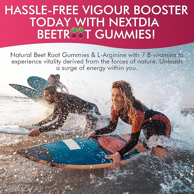 Beet Root Gummies &amp L-Arginine Nitric Oxide Supplements for Men &amp Women w/Organic Beets B1 B2 B3 B5 B6 Folate B12 for Energy Boost &amp Circulation Support Sugar Free 120 Cts