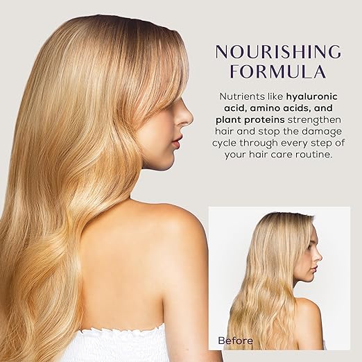 SUTRA Heat Guard Hair Mask Treatment for Frizzy Dry &amp Damaged Hair - Deep Conditioning Moisturizer Hydrates &amp Repairs Against Heat Damage with Hyaluronic Acid - Anti-Frizz Haircare