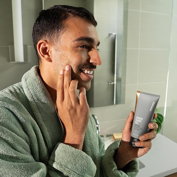 MANSCAPED® The Dome Shaver??PRO Package - Head Shaver for Bald Men Five Rotary Blade Design with SkinSafe® &amp FlexAdjust Technology Head &amp Face Power Shave Gel Dome Soother Aftershave Lotion