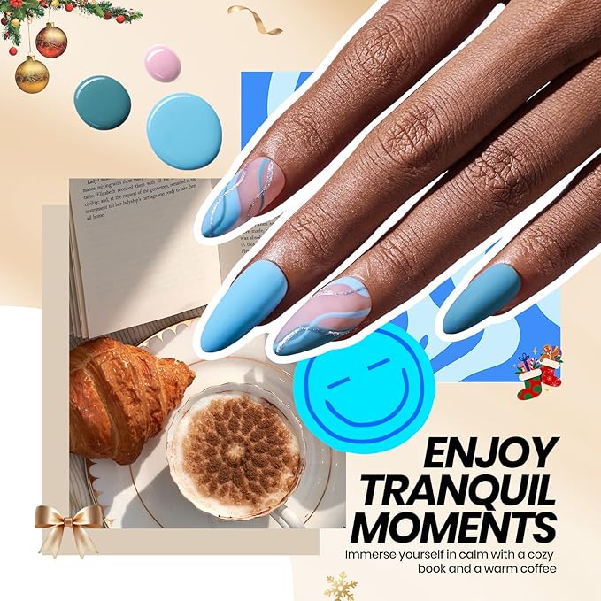 Beetles Gel Nail Polish Kit with U V Light 68 Pcs Gel Nail Kit 35 Colors Emotional Spectrum with Base Matte&ampGlossy Top Coat Soak Off Manicure Set Women Teen Girl Christmas Gifts Beetles Gift Sp