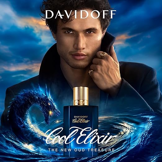 Davidoff Cool Elixir Parfum Intense ? Woody Men's Cologne ? With Notes of Rose Oxide Lavandin &amp Oud Accord ? Long Lasting Fragrance