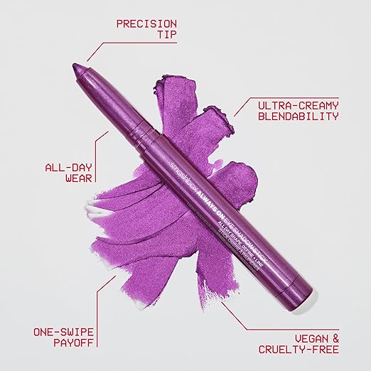 Smashbox Always on Eyeshadow Stick | Eye Shadow Stick with Precision Tip that Shapes Defines &amp Lines Eyes for Bold Looks with Creamy Color