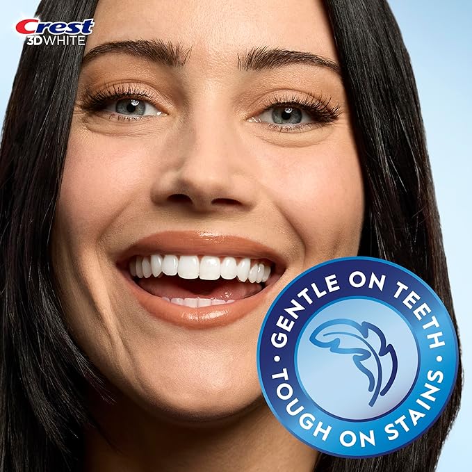 Crest 3D Whitestrips Sensitive At-Home Teeth Whitening Kit 18 Treatments Gently Removes 15 Years of Stains Crest Whitestrips Teeth Whitening Kit
