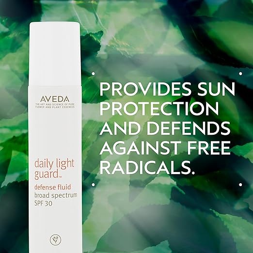 Aveda Daily Light Guard Defense Fluid Broad Spectrum SPF 30 | Mineral Face Sunscreen | UVA/UVB Protection 1 Fl Oz