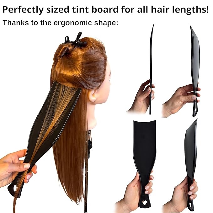 Balayage Hair Dye Kit | Highlight kit ? Balayage Board Paddle | highlighting Foiling Board - 3 Highlighting Combs | Highlight comb &amp Teasing Clip Comb | 5 Professional Tools for hairstylists