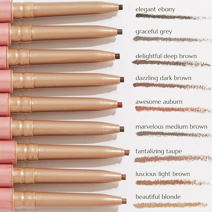 Chella Eyebrow Pencil ? Easy-to-Use Brow Definer for Shaping Filling &amp Blending ? Long-Wear Auburn Eyebrow Pencils for Women with Precise Tip (Auburn)