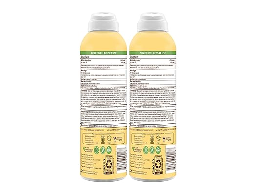 Babo Botanicals Sheer Zinc Continuous Sunscreen Spray SPF30 - Natural Zinc Oxide - Extra Sensitive Skin - Water Resistant - Vegan - Fragrance-Free - Air-Powered Spray - For all ages