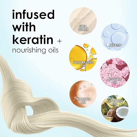 Keracolor Color + Clenditioner 3-in-1 Color-Depositing Conditioner Gentle Cleansing Conditioner Infusing Semi-Permanent Hair Color 9 Shades 33.8 Fl Oz