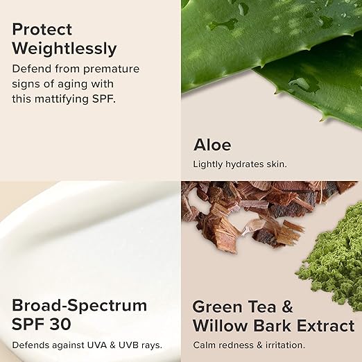 Paula's Choice SKIN BALANCING Ultra-Sheer Daily Defense SPF 30 Oil-Free Moisturizer 2 Ounce Tube