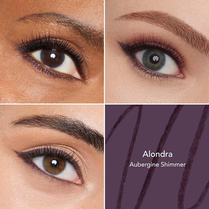 Thrive Causemetics Infinity Waterproof Eyeliner Pencil Built In Sharpener &amp Smudge Tip Long Lasting Smudge Proof Hyaluronic Acid &amp Shea Butter Vegan &amp Cruelty Free Alondra (Aubergine