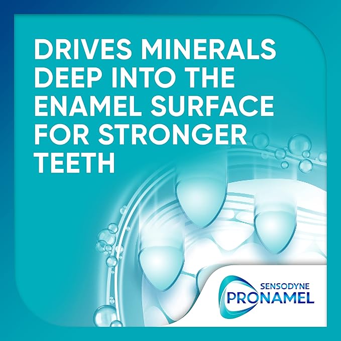 Sensodyne Pronamel Intensive Enamel Repair Toothpaste for Sensitive Teeth and Cavity Protection Whitening Toothpaste to Strengthen Enamel Arctic Breeze - 3.4 Ounces x 4