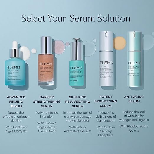 ELEMIS Pro-Collagen Renewal Serum 15ml Gentle Retinol Alternative for Smoothing Fine Lines &amp Wrinkles