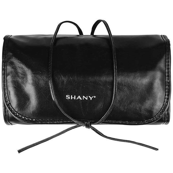 SHANY Makeup Brushes Premium Synthetic Foundation Powder Concealers Eye Shadows Cosmetics Brush Set with Faux Leather Pouch and Instruction sheet 32 Count