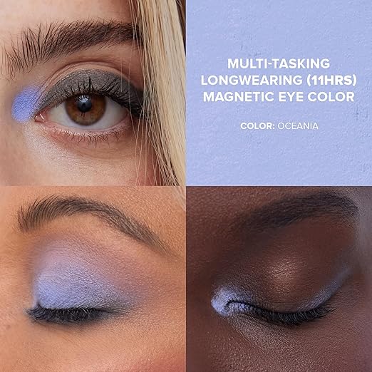 Nudestix Magnetic Matte Eye Color ? 3-in-1 Long-Wear Cream Eyeshadow Pencil Eyeliner &amp Primer | Waterproof Budge-Proof Matte Finish | Vegan &amp Cruelty-Free Eye Makeup