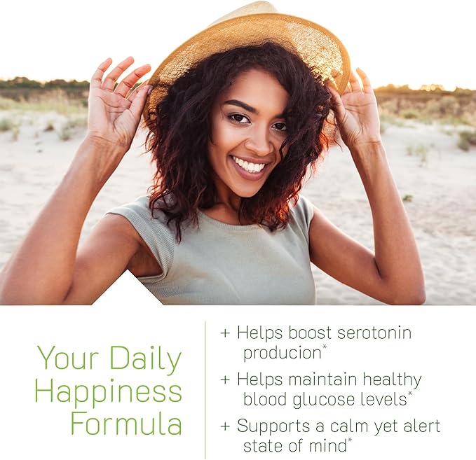 Irwin Naturals Sunny Mood with 5-HTP - 80 Liquid Soft-Gels - Supports Emotional Well-Being &amp Relaxation - 40 Servings