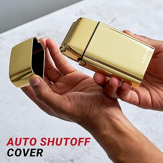 METALFX Double Foil Shaver Handheld Electric Razor for Travel Portable Cordless Close Face Shaver for Head Beard &amp Neck