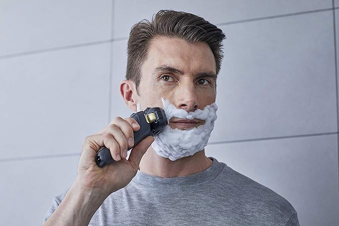 Panasonic ARC5 Electric Razor for Men with Pop-Up Trimmer Wet/Dry 5-Blade Shaver Men's Electric Razors for Shaving Face with Intelligent Shave Sensor and 16D Pivoting Head ES-LV67-K (Black)