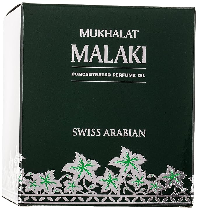 Swiss Arabian Mukhalat Malaki - Concentrated Perfume Oil - Perfume for Women and Men - Notes of Turkish Rose Saffron and Cambodian Oud - 1 oz