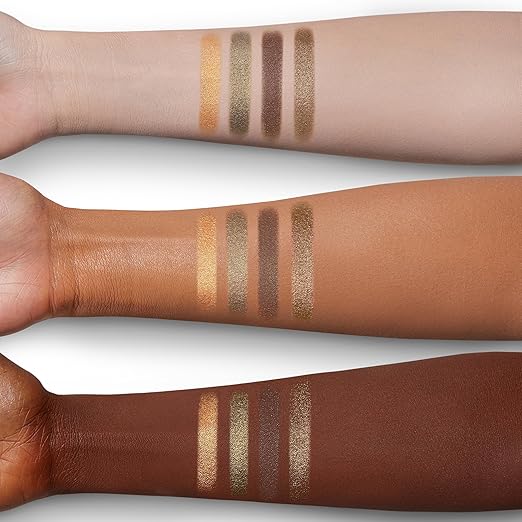 Charlotte Tilbury Luxury Palette Eyeshadow - Shimmer Metallic &amp Satin Matte Eyeshadow Quad with a Rich Powder Formula - Includes 4 Complementary Shades
