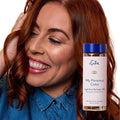 eSalon Permanent Hair Color &amp Hair Dye Complete Kit - Personal Colorist Kit for Up To 100% Gray Coverage for All Hair Types - Professional-Grade Ammonia-Free Hair Dye (Light Brown Red Copper 6RC)