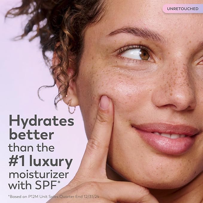 Olay Super Cream with Sunscreen SPF 30 Lightweight Face Moisturizer with Sun Protection 5-in-1 Skin Care Benefits - Hydrating Brightening Firming - Niacinamide Vitamin C Collagen Peptide 1.7 oz