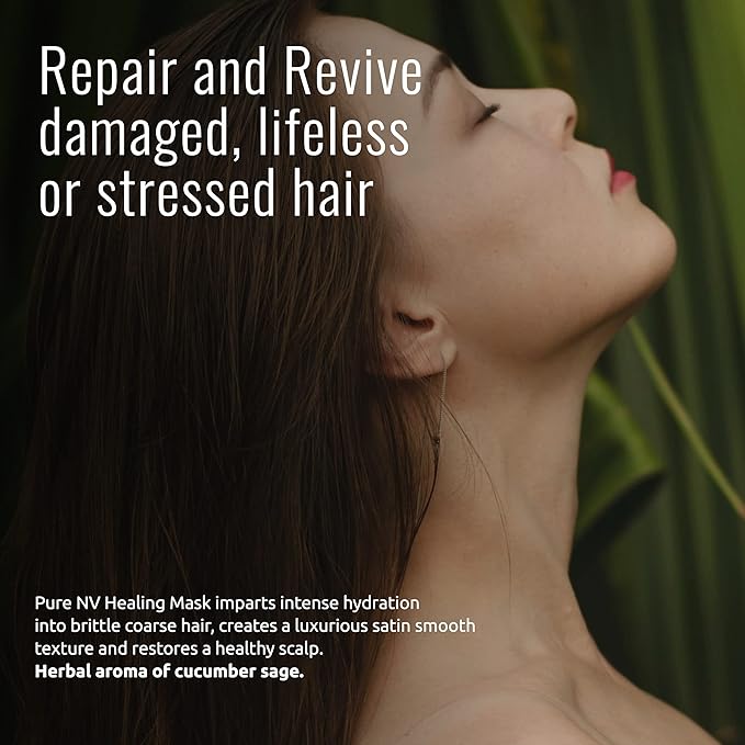 Healing Mask Deep Conditioner Hair Mask To Revitalize &amp Soften Hair Made From Natural Vitamins &amp Minerals Keratin Collagen &amp Argan Oil Infused To Repair Restore &amp Strengthen 8.5 Oz