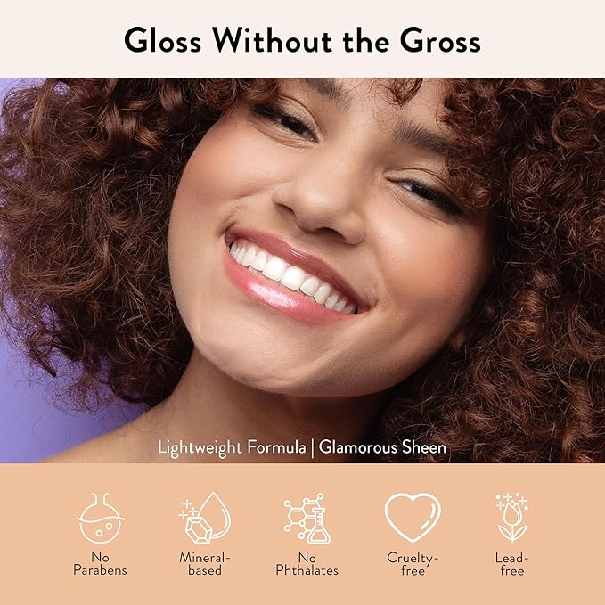 Juwel Cosmetics Luminizing Lip Gloss ? Hydrating &amp Moisturizing for Dry Lips with Beeswax Castor Oil &amp Health & Beauty > Health Care > Vitamins & Supplements > Vitamins > Vitamin E Smooth Finish Tinted Lip Gloss for Women Vegan Booty