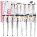 Bueart Design Christmas Gift 26Pcs Pro Makeup Brushes Set with Ultra Soft Dense HairPremium Quality Professional Make up Brushes For FoundationContourBlushPowder Makeup