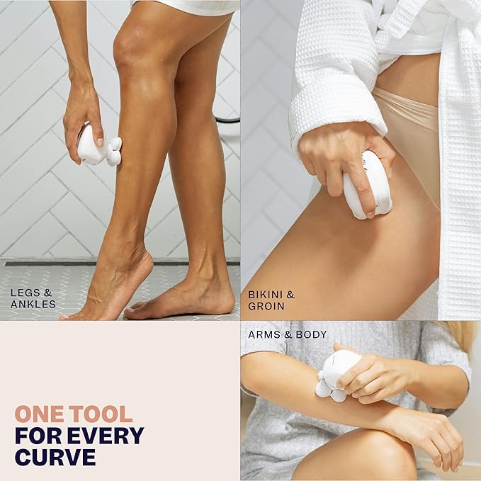 Freebird FlexSeries Electric Razor for Women - Silk Smooth Legs Body Hair &amp Pubic Shaver - for Private Area Sensitive Skin Bikini Trimmer