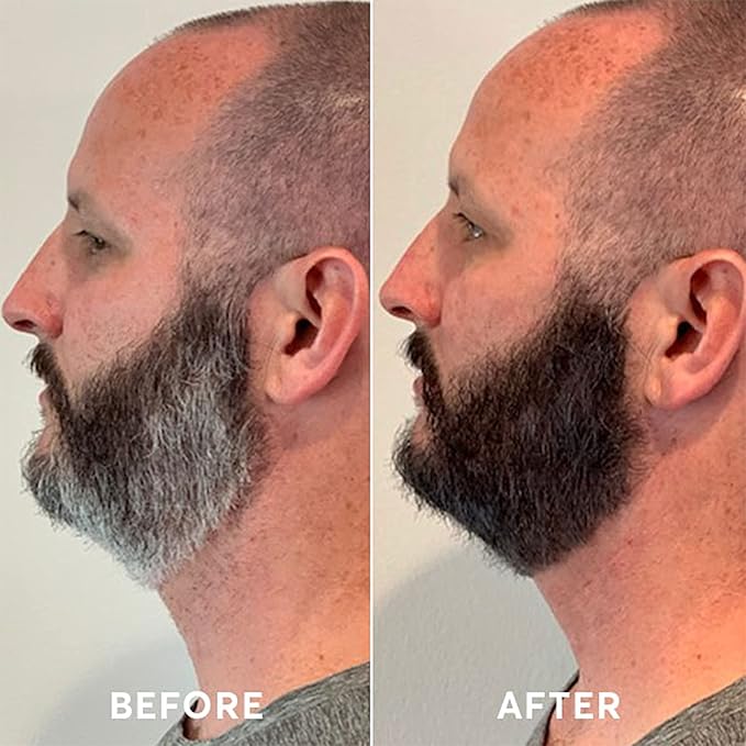 Madison Reed Mr. Hair Color for Men Dark Brown to Black Demi-Permanent Hair Dye Reduces Grays in 15 Minutes For Hair &amp Beard Nourishing &amp Strengthening Keratin &amp Argan Oil 2 Applicati