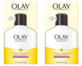 Olay Face Moisturizer Complete with Sunscreen SPF 15 Daily Facial Lotion for Normal Skin Lightweight Hydrating Broad Spectrum Sun Protection - Vitamin C E and Niacinamide - 6 Oz 2 Pack