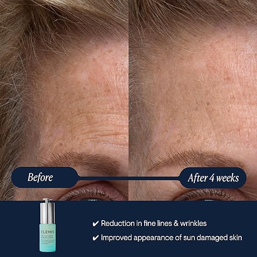 ELEMIS Pro-Collagen Renewal Serum 15ml Gentle Retinol Alternative for Smoothing Fine Lines &amp Wrinkles