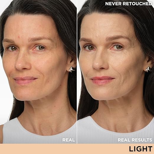 IT Cosmetics CC+ Nude Glow - Medium Coverage Foundation with SPF 40 &amp Brightening Glow Serum Lightweight Skin Tint 2% Niacinamide + Hyaluronic Acid Up to 24H Hydration Normal/Dry Skin - 1.08 f