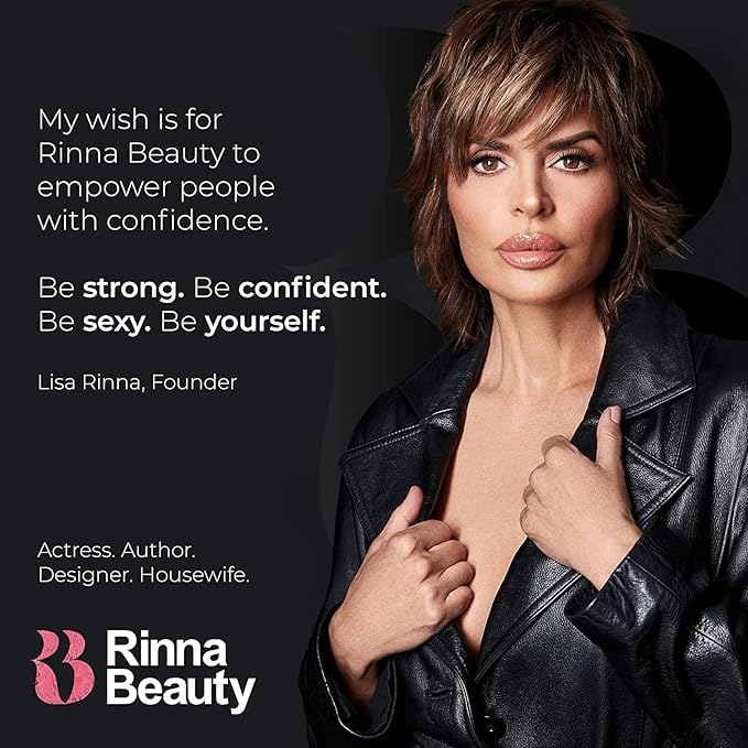 Rinna Beauty Lip Kit - Rodeo Drive - All in One Perfect Rose Lip Color - Includes Lipstick Lip Gloss and Lip Liner - Vegan Formula Long-lasting Anti-Aging Moisturizing Cruelty-Free - 1 each