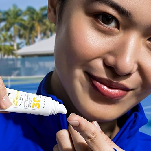 IMAGE Skincare DAILY PREVENTION Hydrating Gel Lip Balm with SPF 30 Broad Spectrum Sun Protection &amp Vitamin E 0.28 Ounces