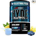 PROSUPPS Mr. Hyde Nightmare Pre Workout Powder with Caffeine &amp Beta Alanine - Preworkout for Intense Energy Mental Focus &amp Performance - Gym &amp Fitness Supplements (Black N' Blueberry 30