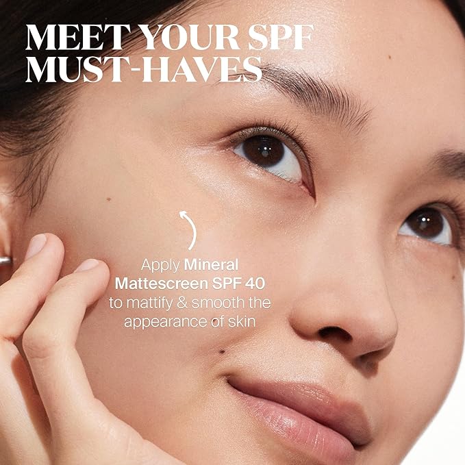 Supergoop! Daily SPF Starter - Includes 3 Travel-Sized SPF Favorites: Unseen Sunscreen SPF 40 Mineral Mattescreen SPF 40 and PLAY Everyday Lotion SPF 50 - Non-Comedogenic