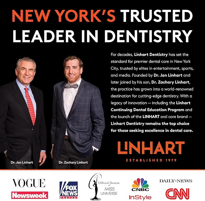 LINHART Whitening Toothpaste ? Teeth Whitening Enamel Strengthening Toothpaste with Mint Flavor (3.5 oz Pack of 3)