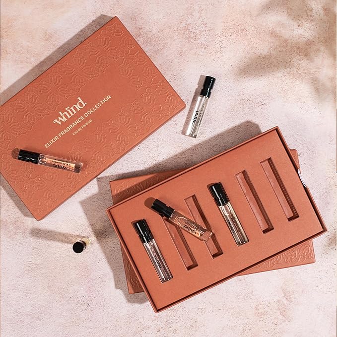 House of whind Fragrance Discovery Set ? Perfume Sampler Set with 6 Unique &amp Elegant Mini 2 ml Scents