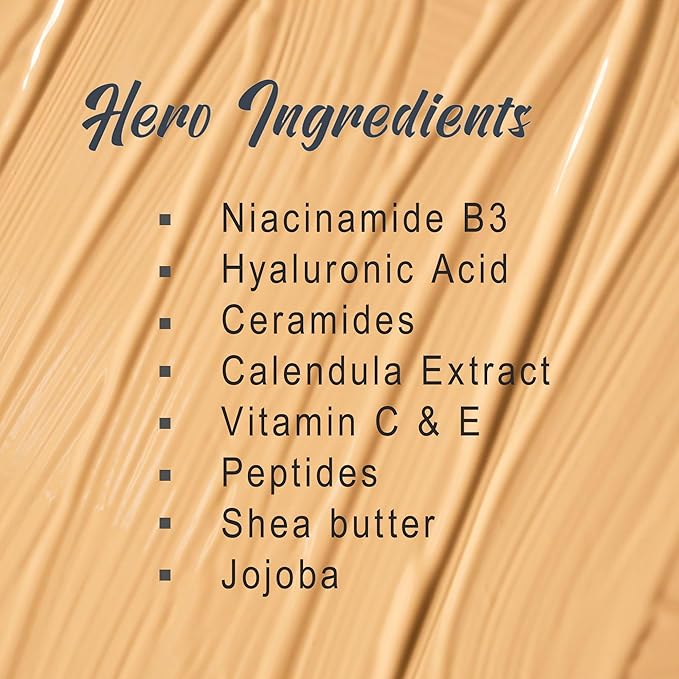 Face Sunscreen For Women - Tinted Sunscreen for face - Face Moisturizer With SPF 50 -Travel Toiletries. 50 ml
