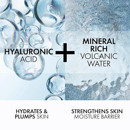 Vichy Mineral 89 Booster Pure Hyaluronic Acid Serum for Face with Volcanic Mineral Water for Skin Barrier Repair Plumps &amp Hydrates Lightweight Moisturizing Gel Oil-Free Non-Sticky