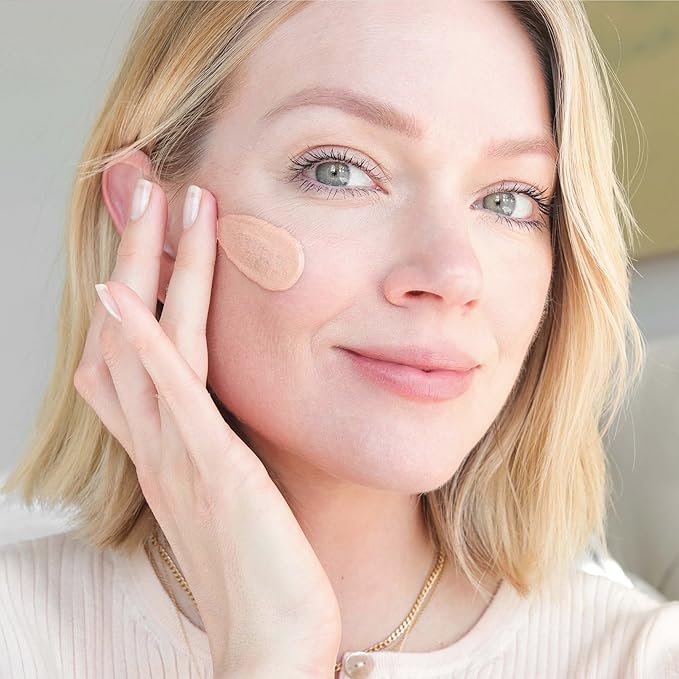 Wander Beauty Pack Up &amp Glow Primer with SPF 40 - 100% Mineral Sunscreen with Non-Nano Zinc Oxide + Titanium Dioxide - 4-in-1 Universal Tinted Sunscreen - Protect Prevent Perfect &amp Prime - 1