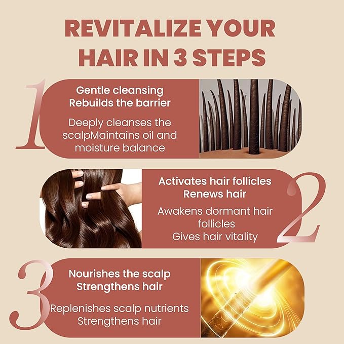 100% Raw Batana Oil for Hair Growth Mask with Biotin &amp Bamboo Extract - Natural Scalp Revitalizer for Thicker Fuller Hair - Anti-Hair Loss (1pcs)