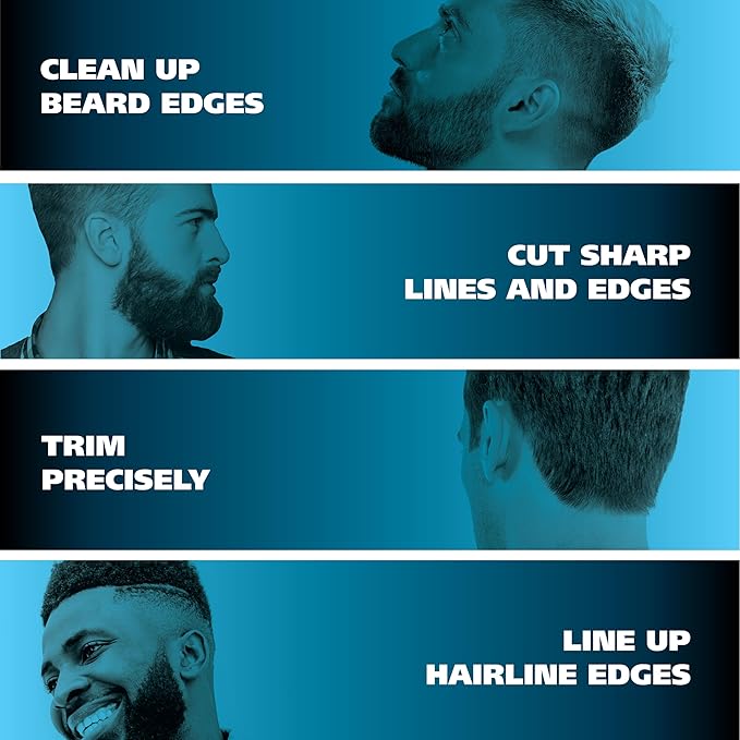 Wahl USA Pro Series High Visibility Skeleton Style Trimmer Lithium-Ion Cordless USB Rechargeable All in One Shaving &amp Close Cutting Beard Trimmer for Men with Near Zero Gap Blade ? 3026018