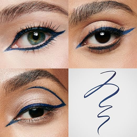 stila Waterproof Liquid Eye Liner Stay All Day Makeup with Fine Brush Tip Lasting Satin Finish Smudge-Proof &amp Transfer-Resistant