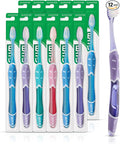 GUM Technique Deep Clean Sensitive Toothbrush Compact Head &amp Ultra Soft Tapered Bristles for Adults with Sensitive 1ct (12pk)